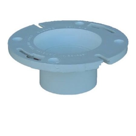 Charlotte Pipe And Foundry 3x4 DWV Closet Flange PVC 01800K 0600HA